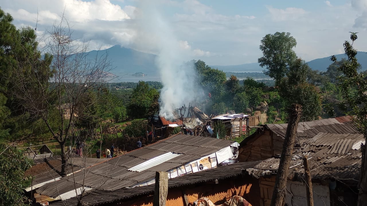 Incendio con pérdida total