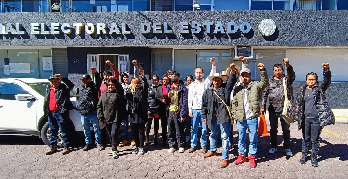 Comunidad de San Francisco Uricho presenta demanda en el TEEM