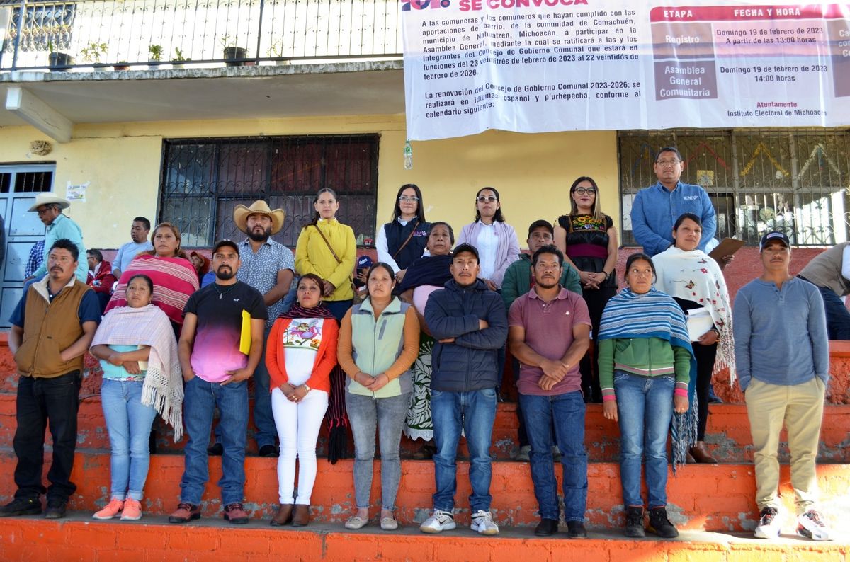 Comachuén renueva Consejo Comunal