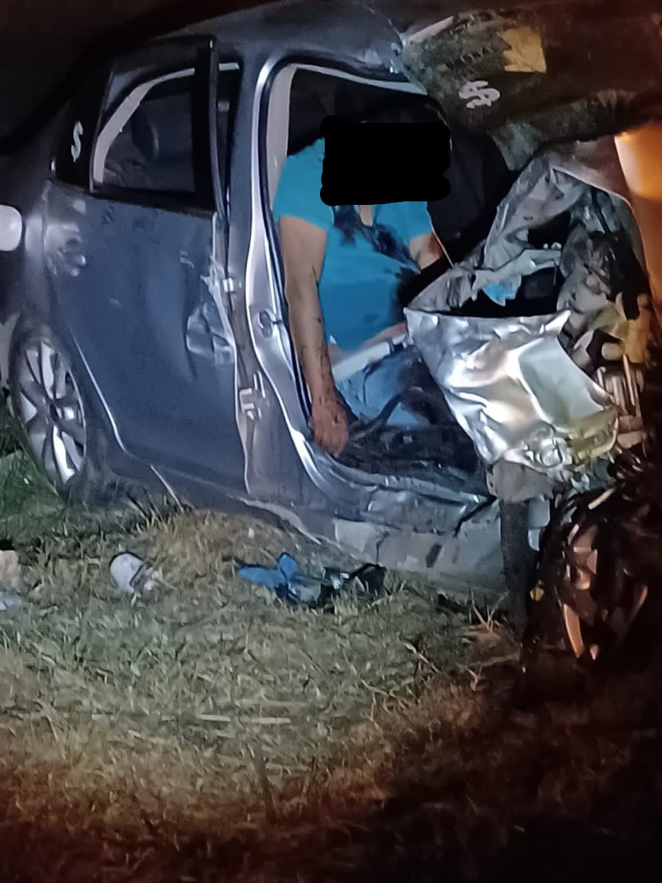Dos muertos deja choque automovilístico múltiple
