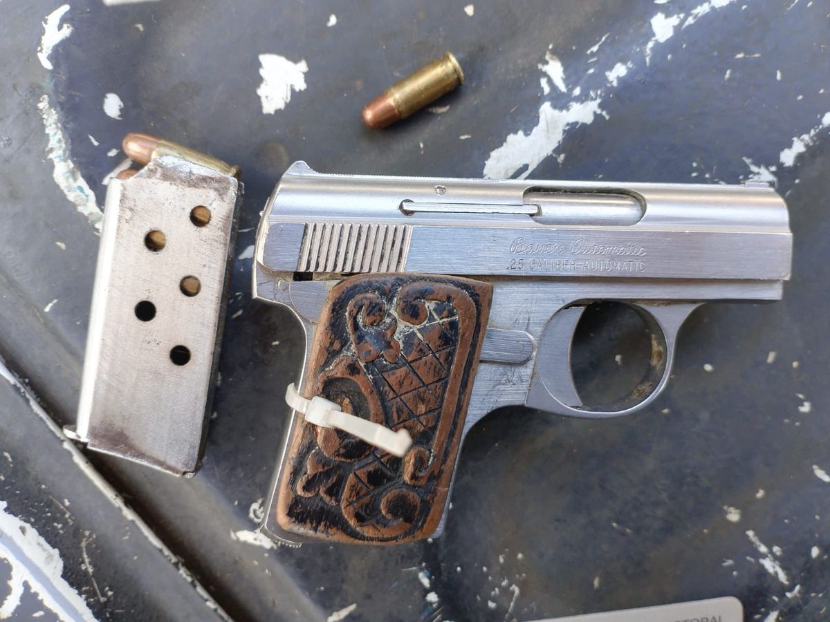 En Pátzcuaro, SSP detiene a uno en posesión de arma de fuego