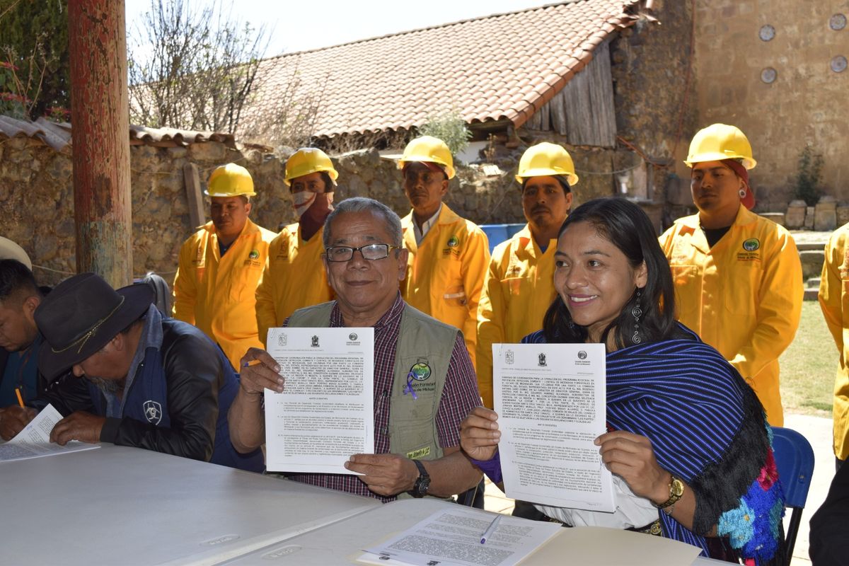 Fortalecen estrategia para prevenir incendios forestales en Michoacán