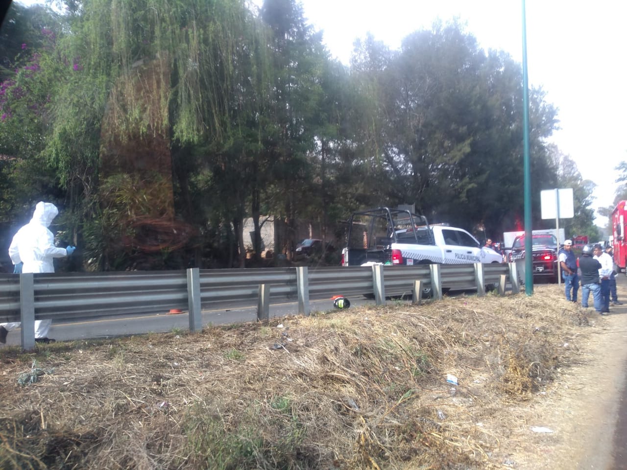 Motociclista perdió la vida en accidente