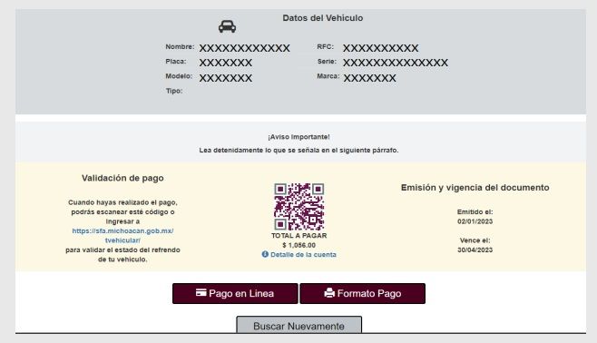 Últimos días para el refrendo vehicular
