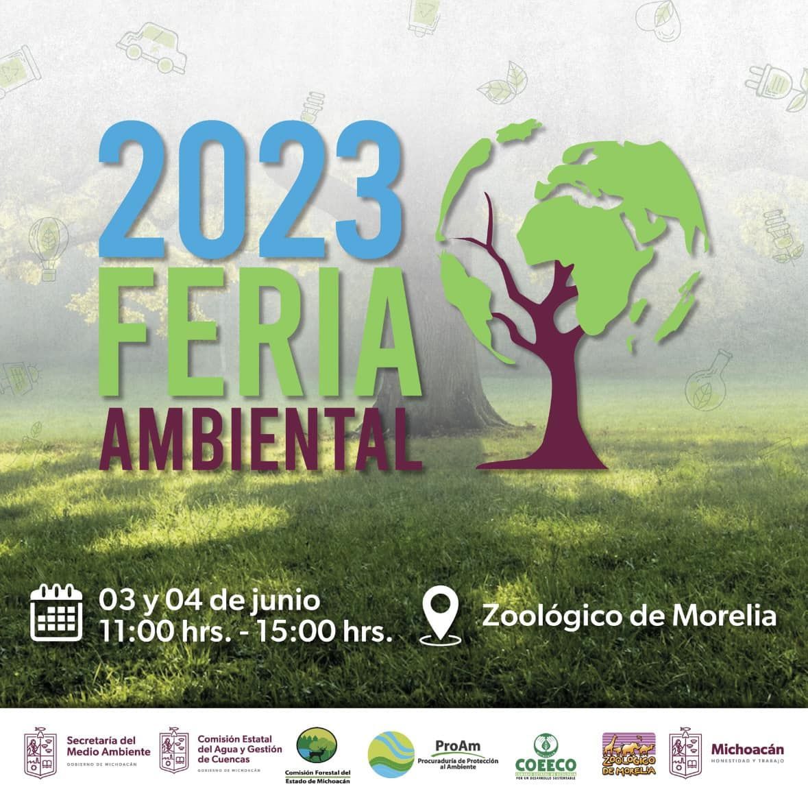 Gobierno de Michoacán invita a la Feria Ambiental 2023