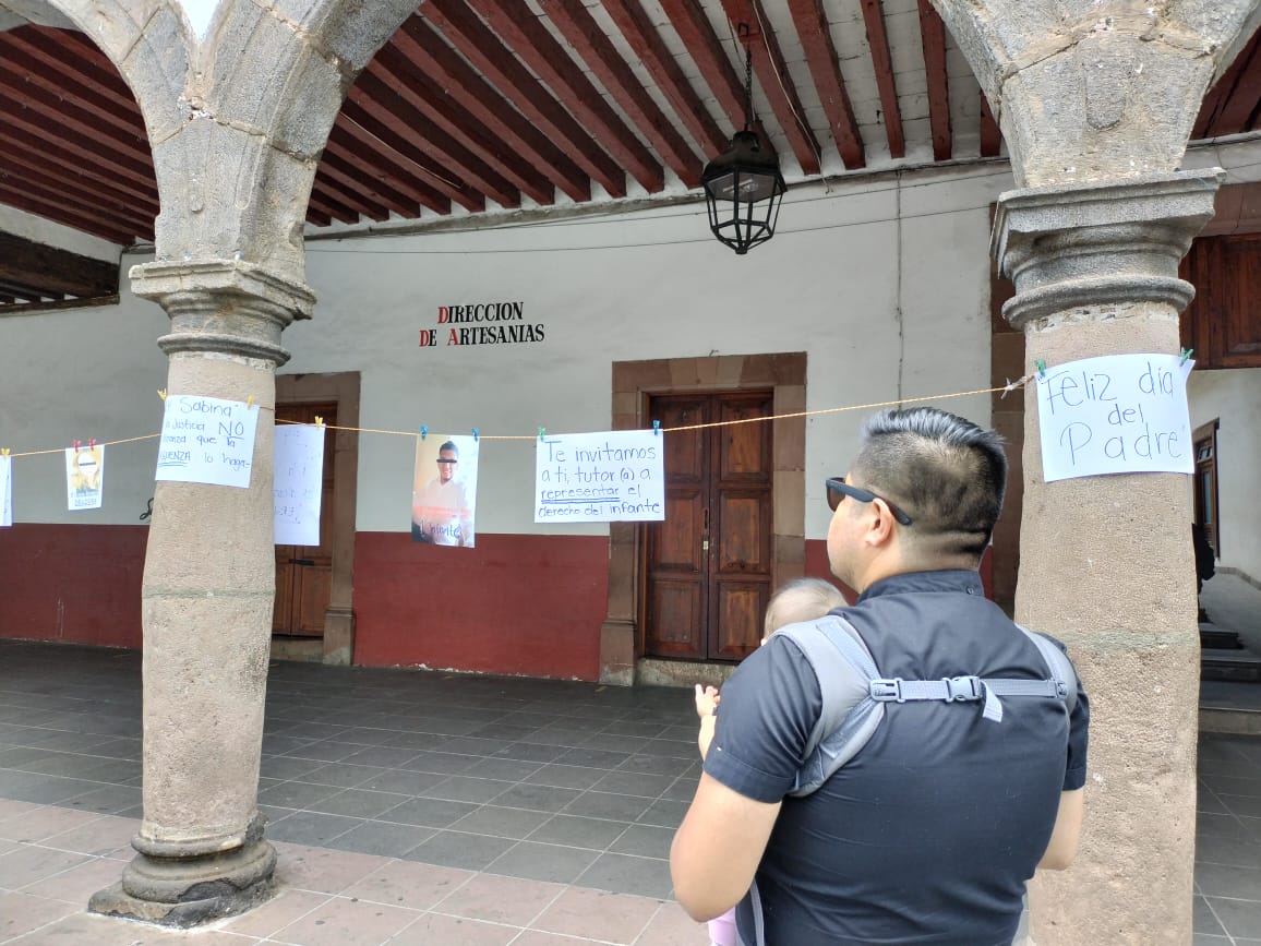 Pátzcuaro con tendedero de deudores y deudoras alimentarios