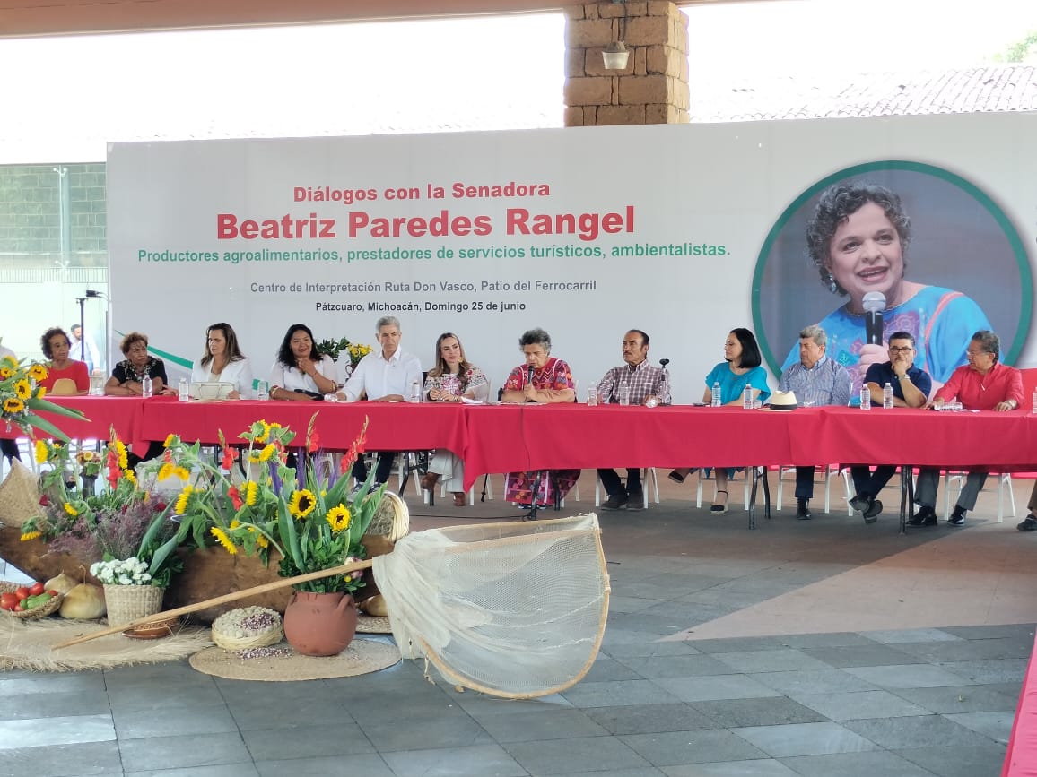 Falta voluntad política para el rescate del Lago de Pátzcuaro: Beatriz Paredes