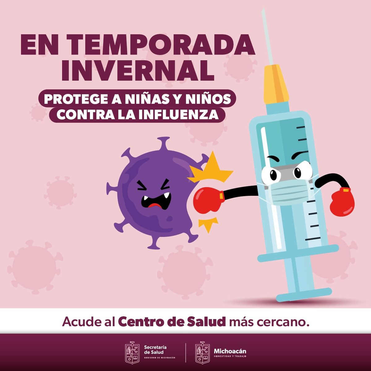 Protégete de la influenza con estas medidas de la SSM