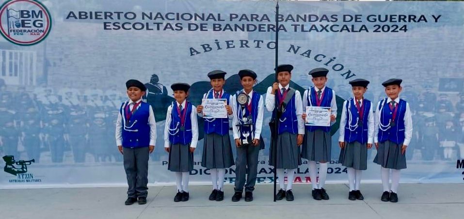 Primaria de Jungapeo gana Concurso Nacional de Bandas de Marcha, Escoltas y Guiones