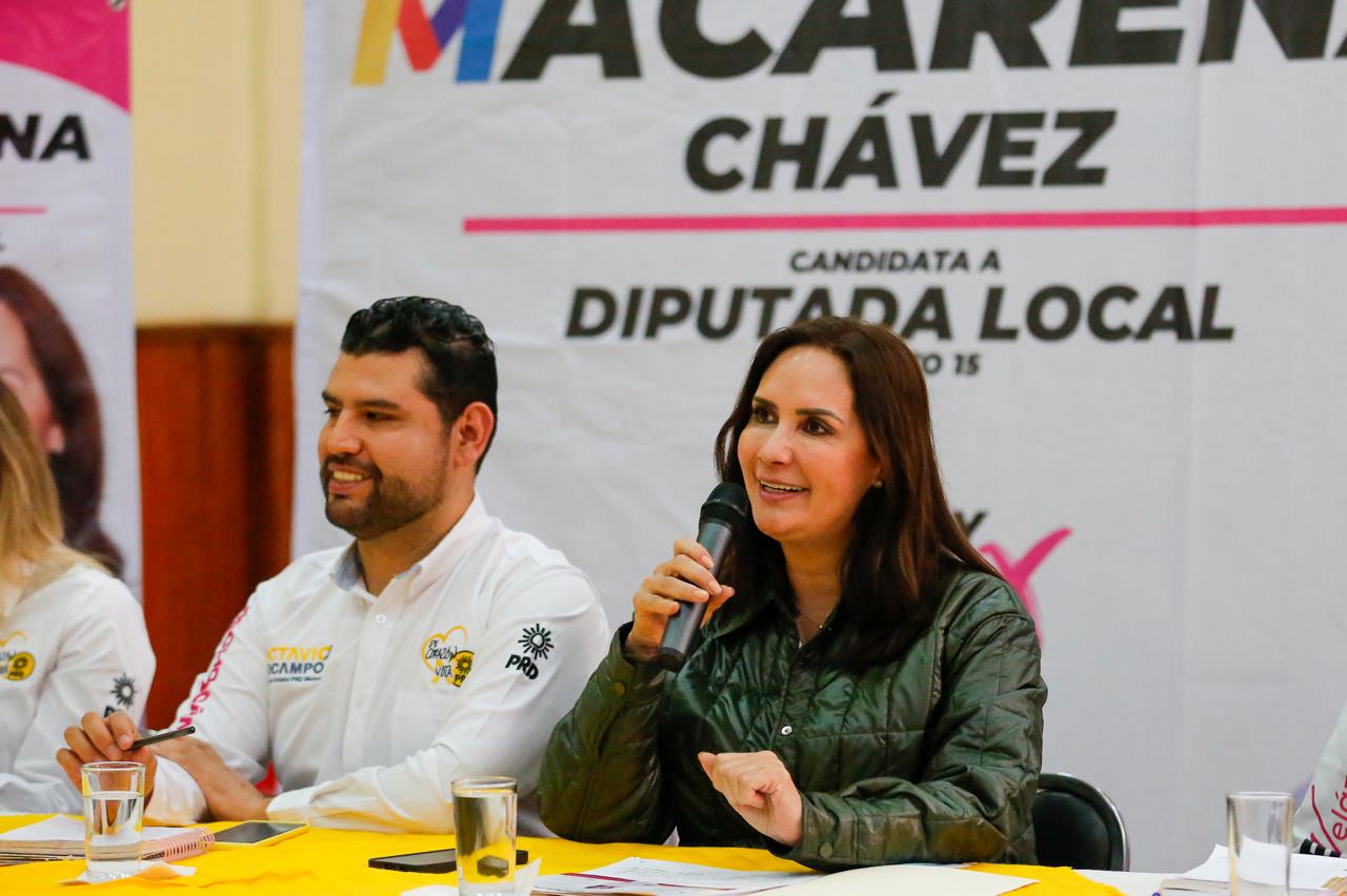 Transparencia y rendición de cuentas, las bases de mi trabajo: Macarena Chávez