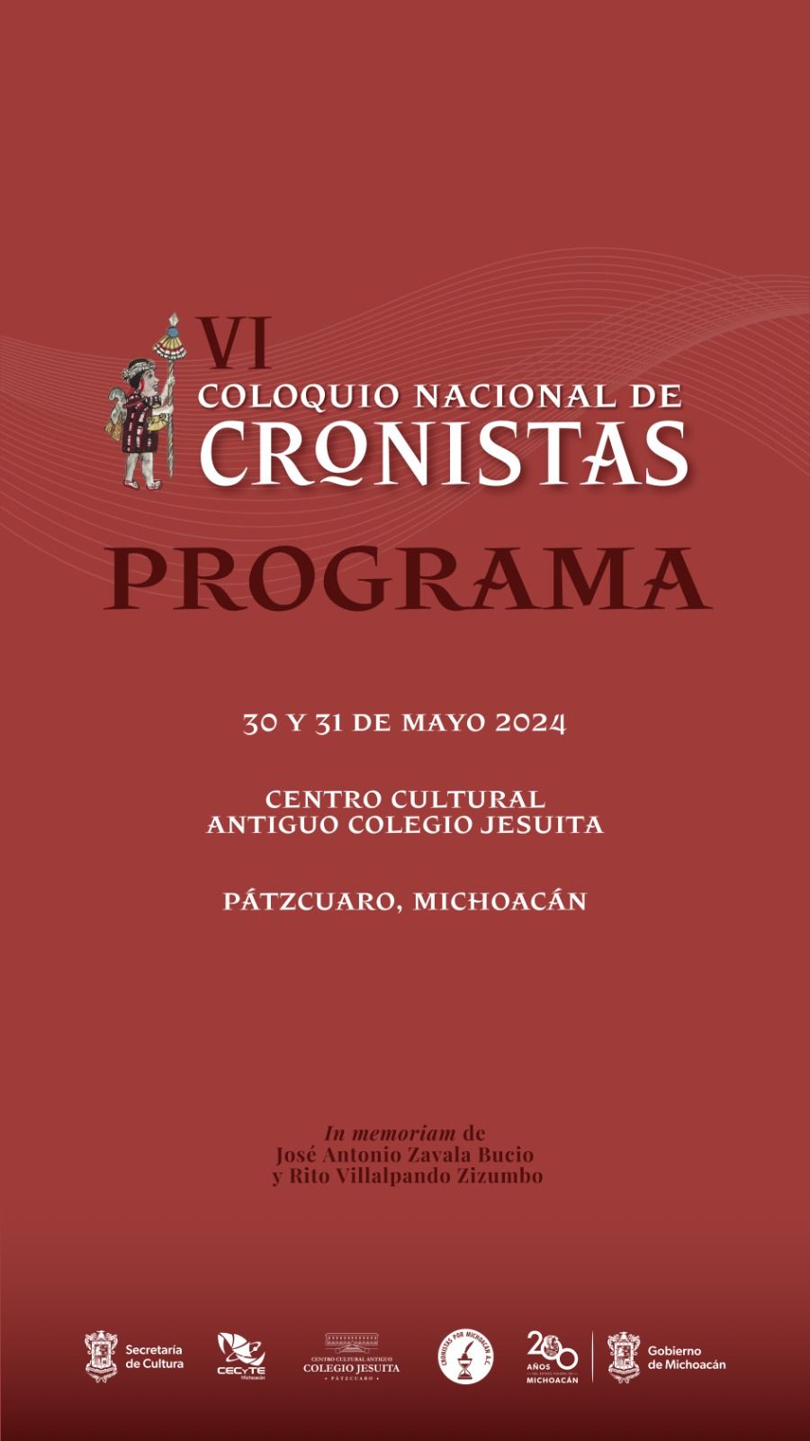 Pátzcuaro reunirá a cronistas de todo el país en este coloquio del Cecytem y la Secum