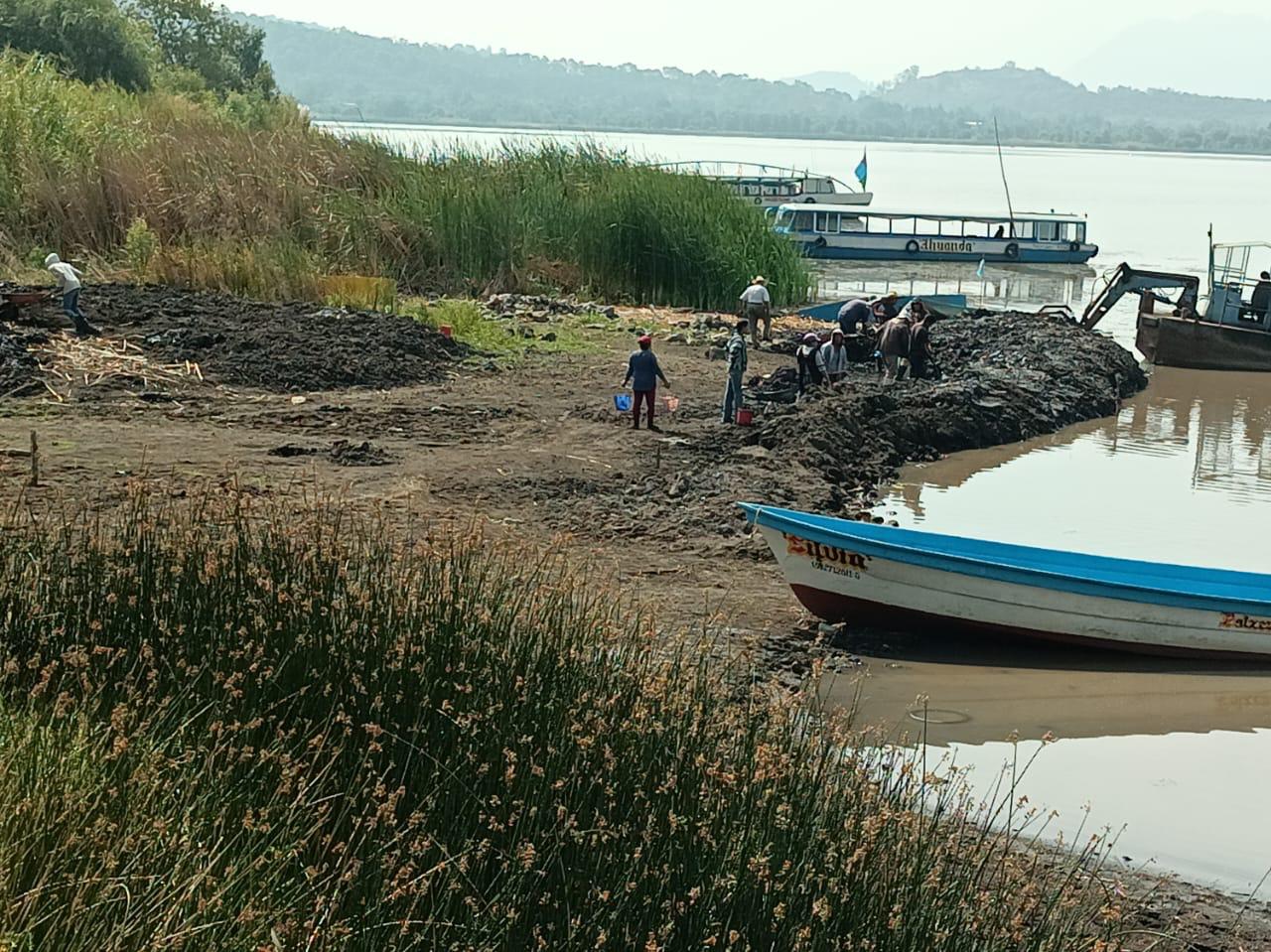 Así avanzan los trabajos para rescatar el Lago de Pátzcuaro