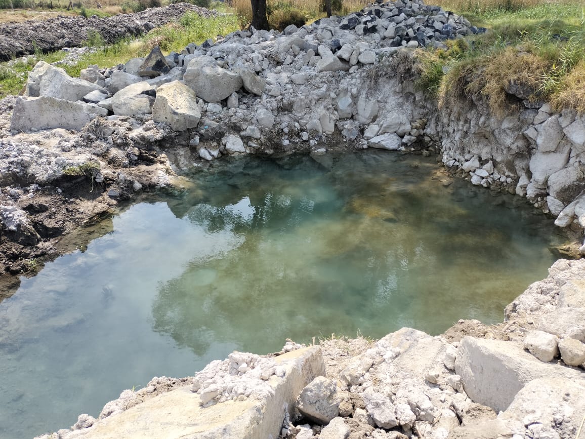 Por mantenimiento de manantiales en Uranden llega agua limpia y clara al Lago de Pátzcuaro