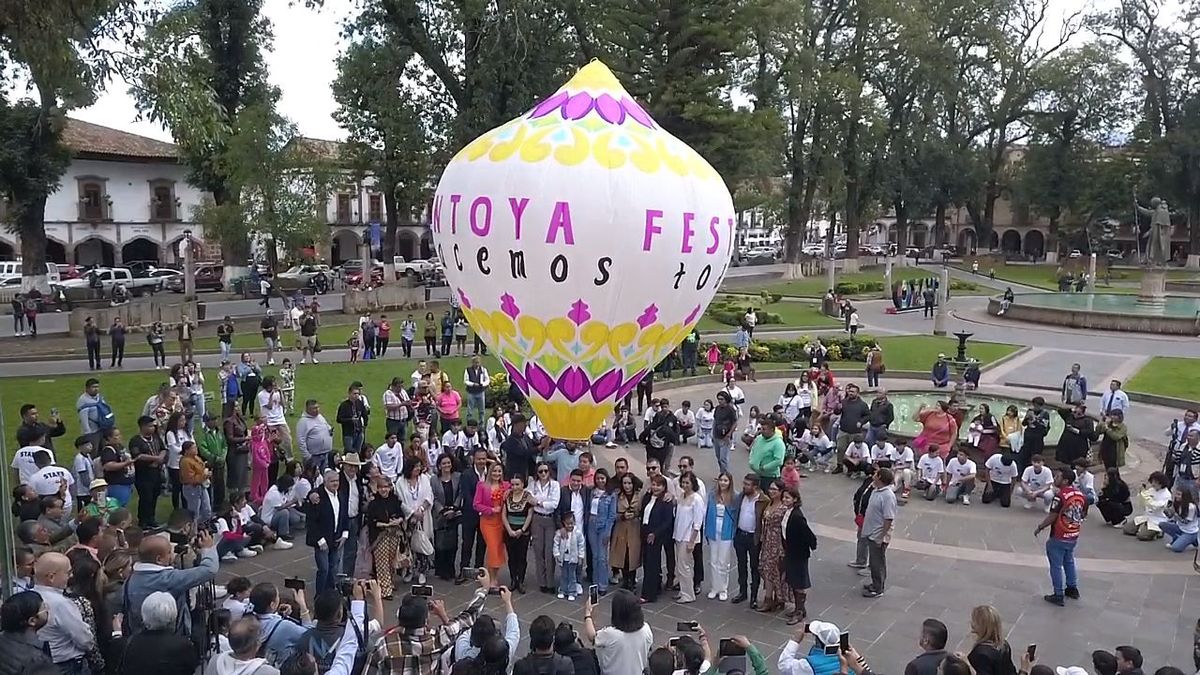 La espera terminó, arrancó el festival de globos de Cantoya