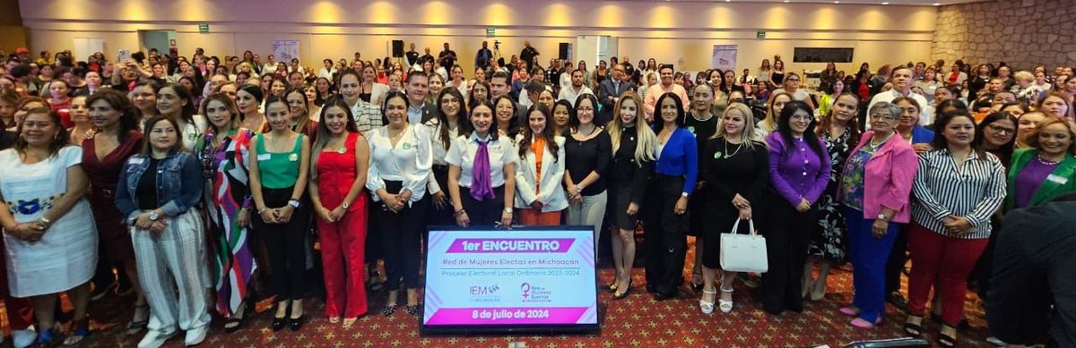 Instala el IEM la Red de Mujeres Electas de Michoacán