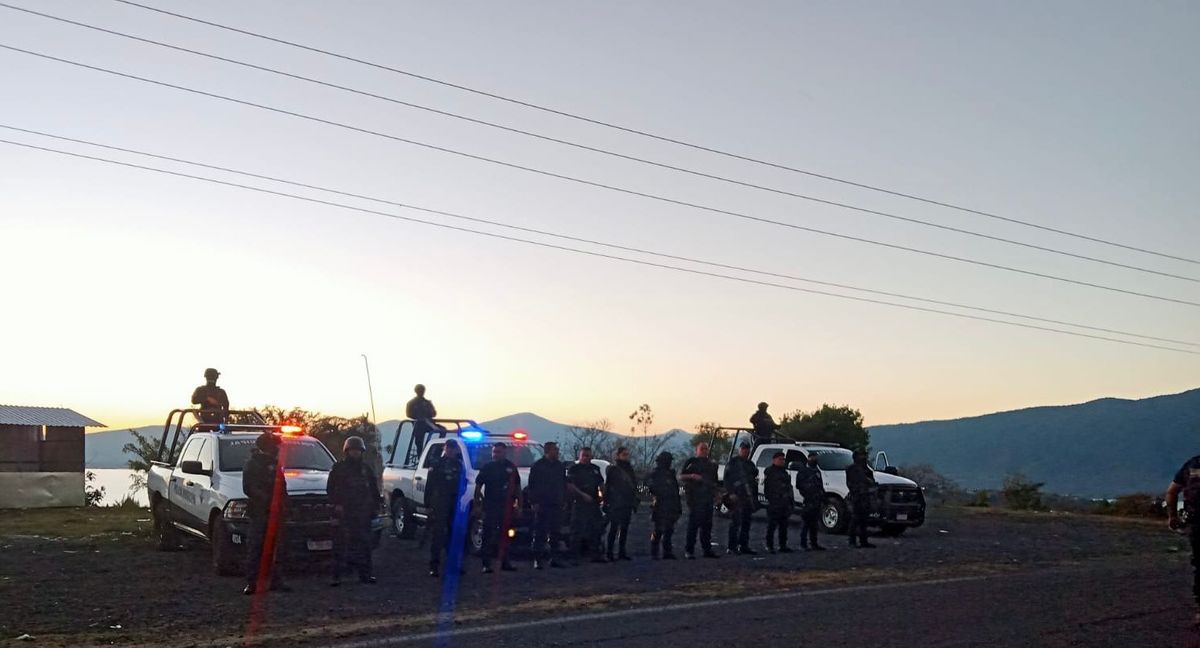 Con coordinación intermunicipal refuerza Guardia Civil seguridad en zona lacustre de Michoacán