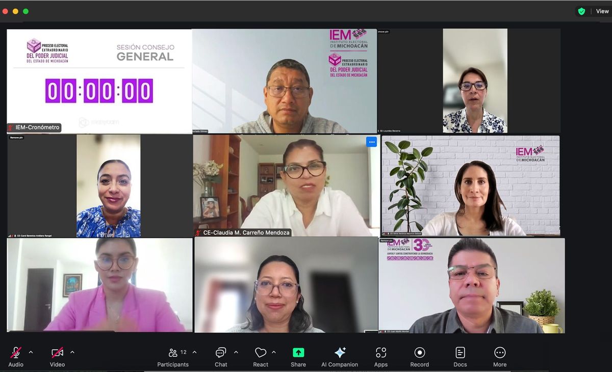 El IEM aprueba criterios para garantizar paridad de género en la asignación de cargos en las próximas elecciones judiciales