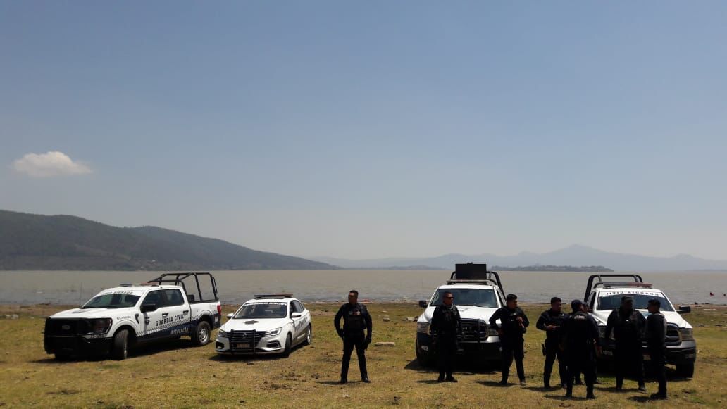 SSP mantiene vigilancia en el lago de Pátzcuaro para evitar robo de agua