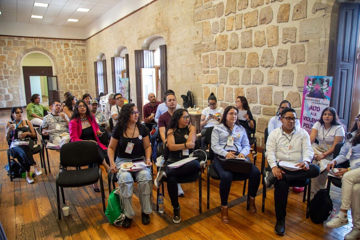 IEM participa en foro para fortalecer la participación política
de personas LGBTIQ+