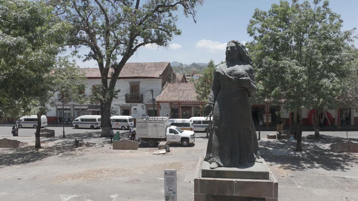Inicia la gran transformación de la plaza Gertrudis Bocanegra: Gladyz Butanda