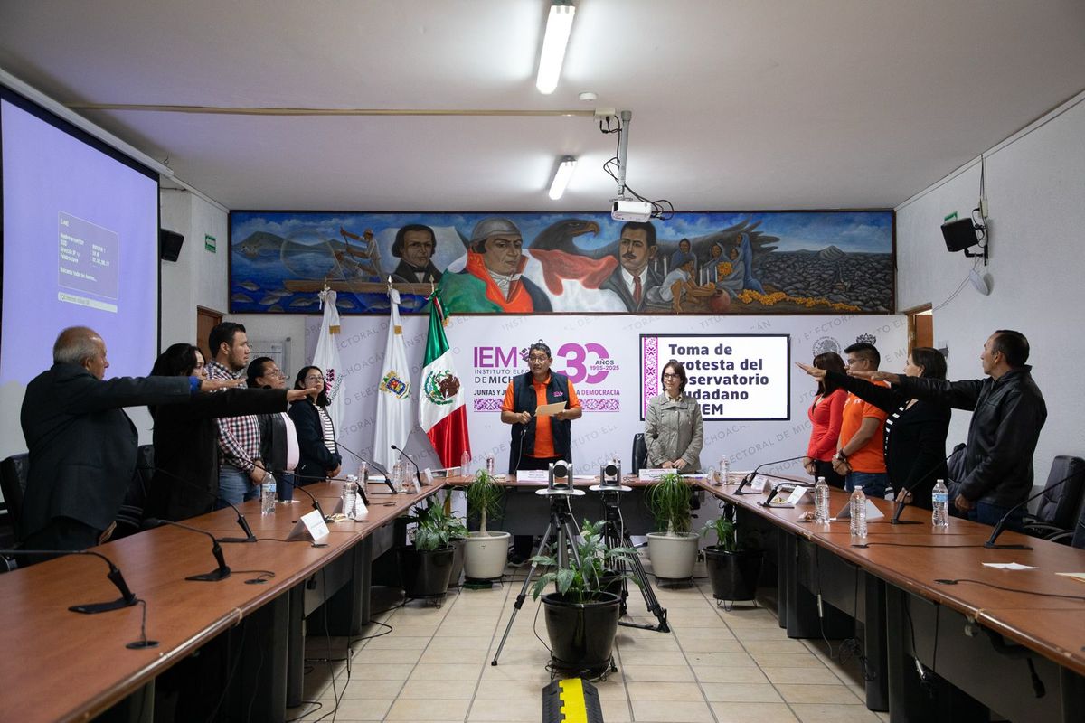 Instalan Observatorio Ciudadano del IEM