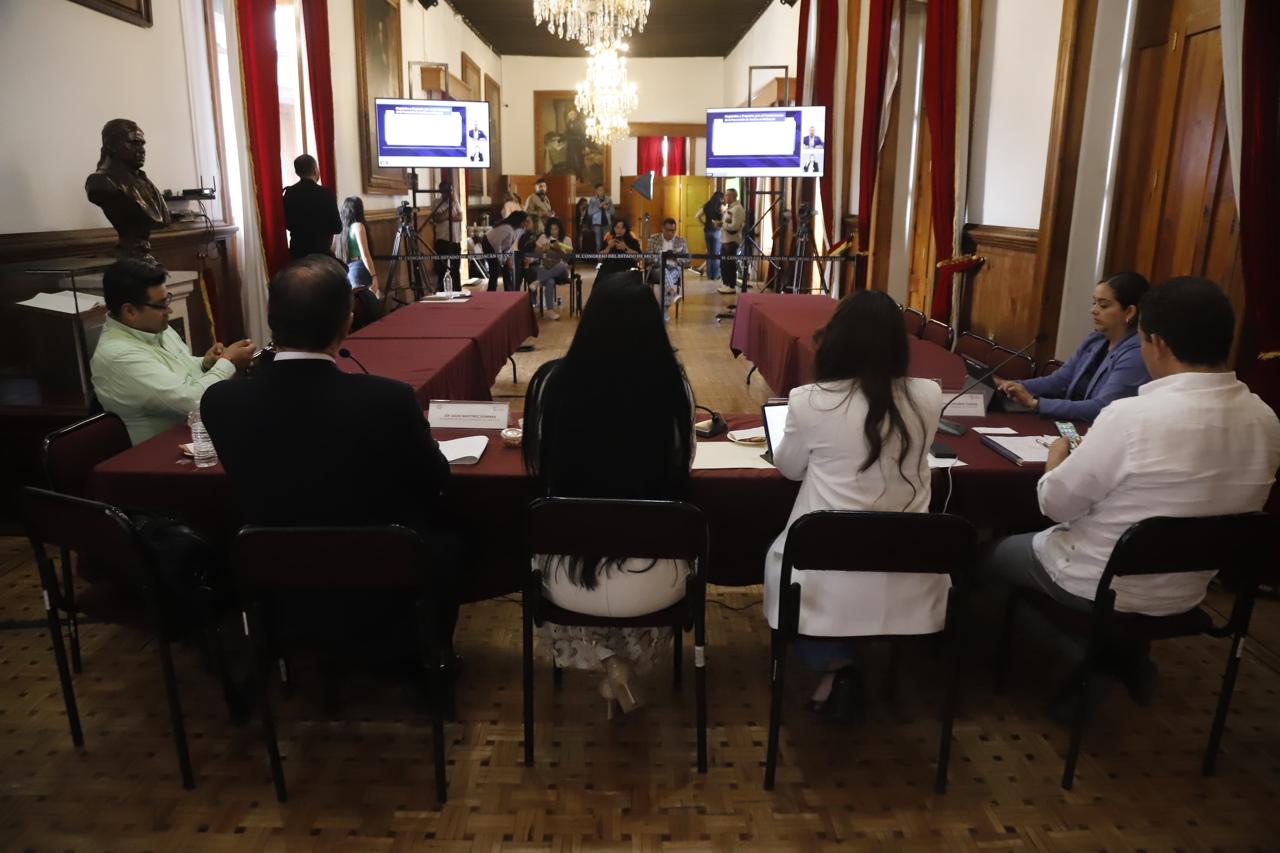 Comparecen ante Comisión de Justicia los aspirantes a ocupar la titularidad de la Fiscalía General del Estado
