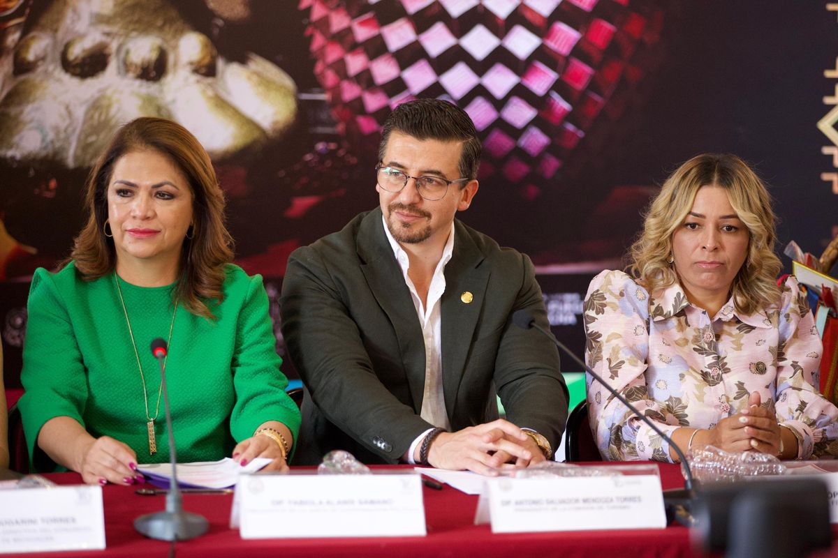 Se anuncia la Feria Nacional del Cobre 2025 desde el Congreso del Estado. Toño Mendoza