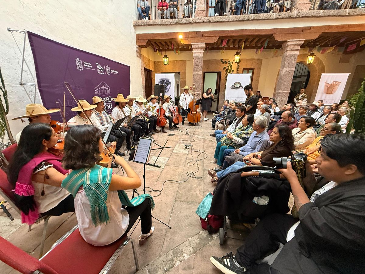 Museo del Estado festeja 39 años como guardián de la cultura michoacana: Secum