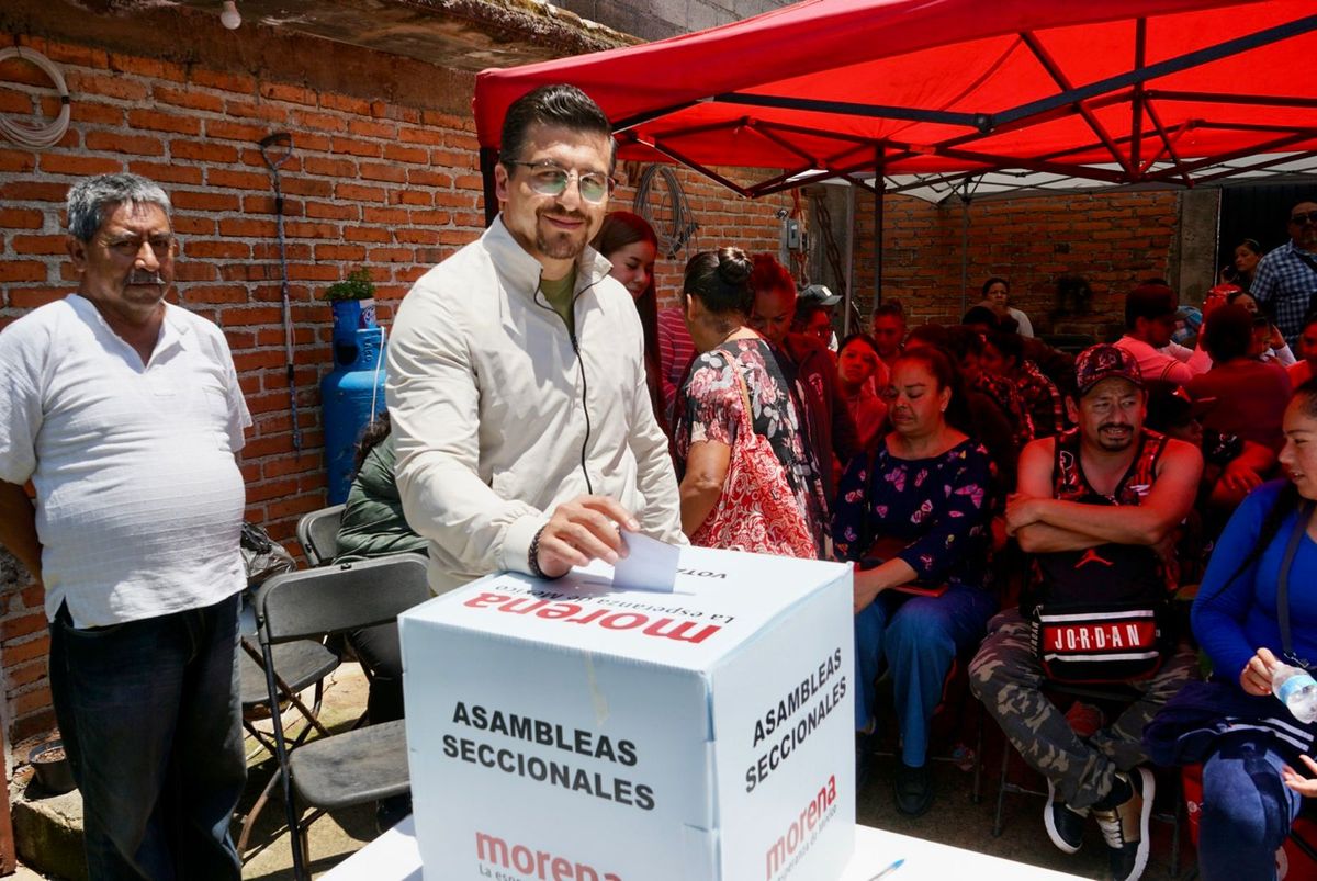 Diputado Toño Mendoza encabezó la instalación de Comités en Defensa de la Transformación en Pátzcuaro