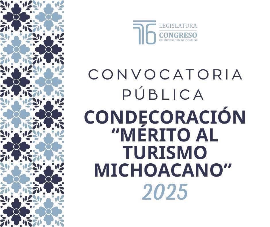 Presentan convocatoria para la Condecoración “Mérito al Turismo Michoacano” 2025: Toño Mendoza