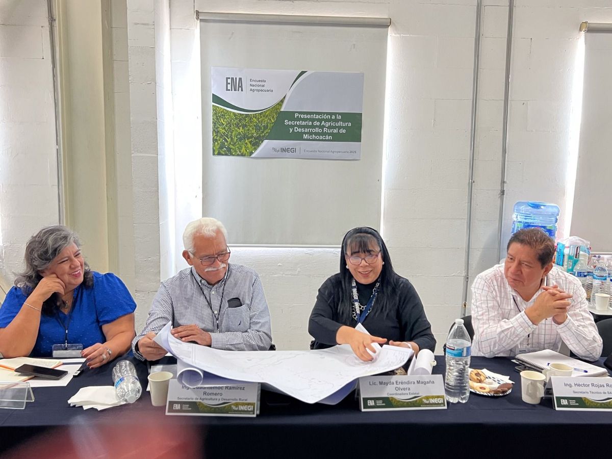 Sader se suma a la Encuesta Nacional Agropecuaria 2025 del INEGI