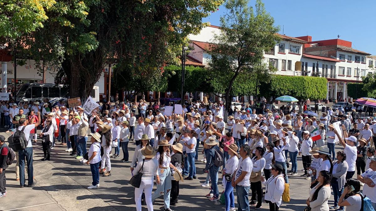 Las manifestaciones para exigir justicia y paz no se detienen