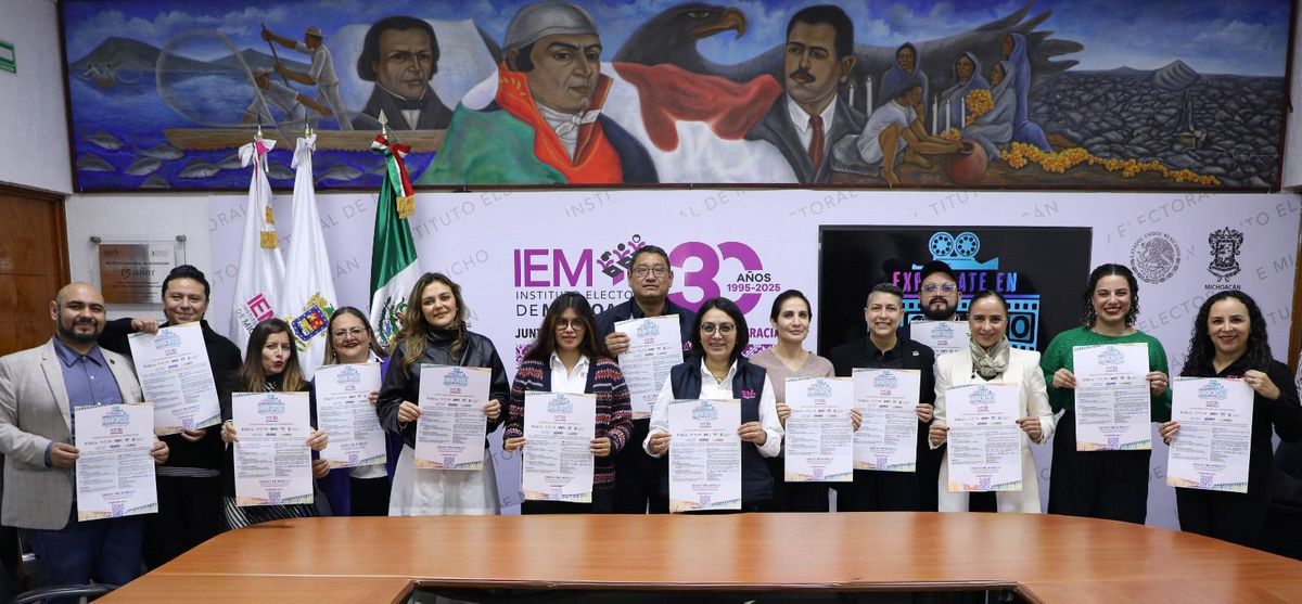 Lanza el IEM la convocatoria del Concurso de Cortometraje
“Exprésate en Corto con el IEM