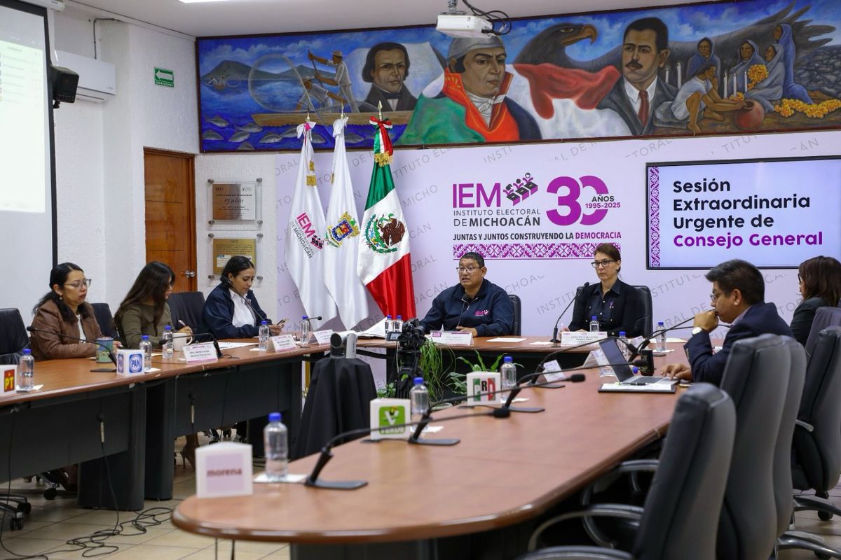 Válida el IEM Consulta para la renovación del Concejo Comunal de Carapan 2026–2028
