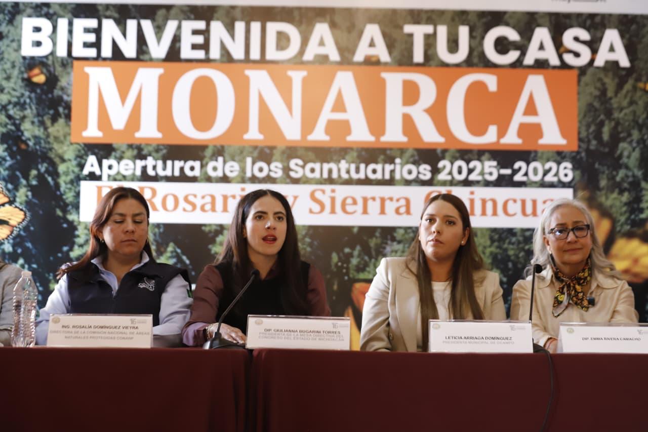 76 Legislatura fortalece acciones en pro de la conservación y cuidado de santuarios de la mariposa monarca