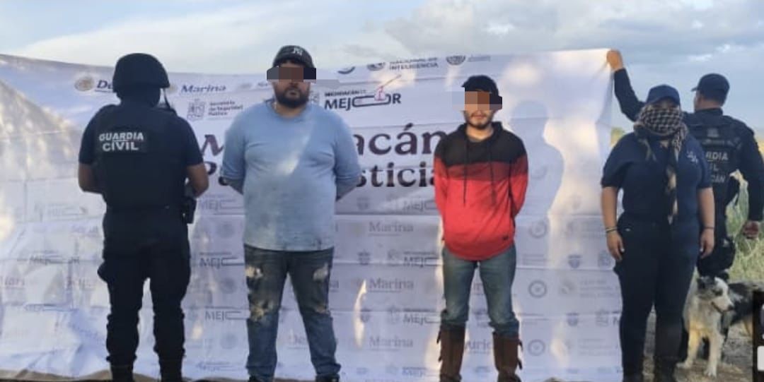 Aseguran Guardia Civil bodega con “huachicol”; hay dos detenidos