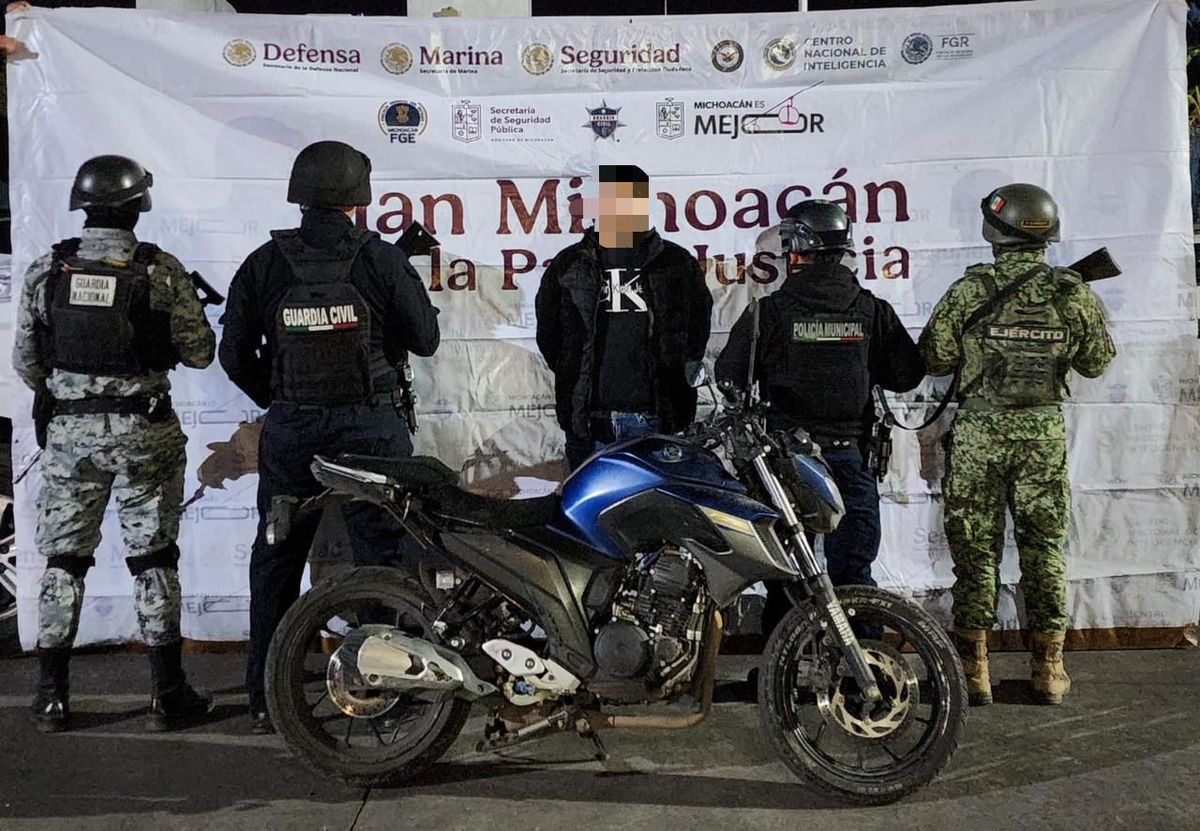 Manejaba una moto robada y es detenido por la GC