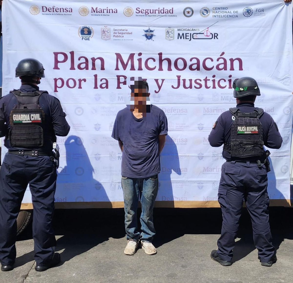 Lo detiene la GC con droga en Jacona