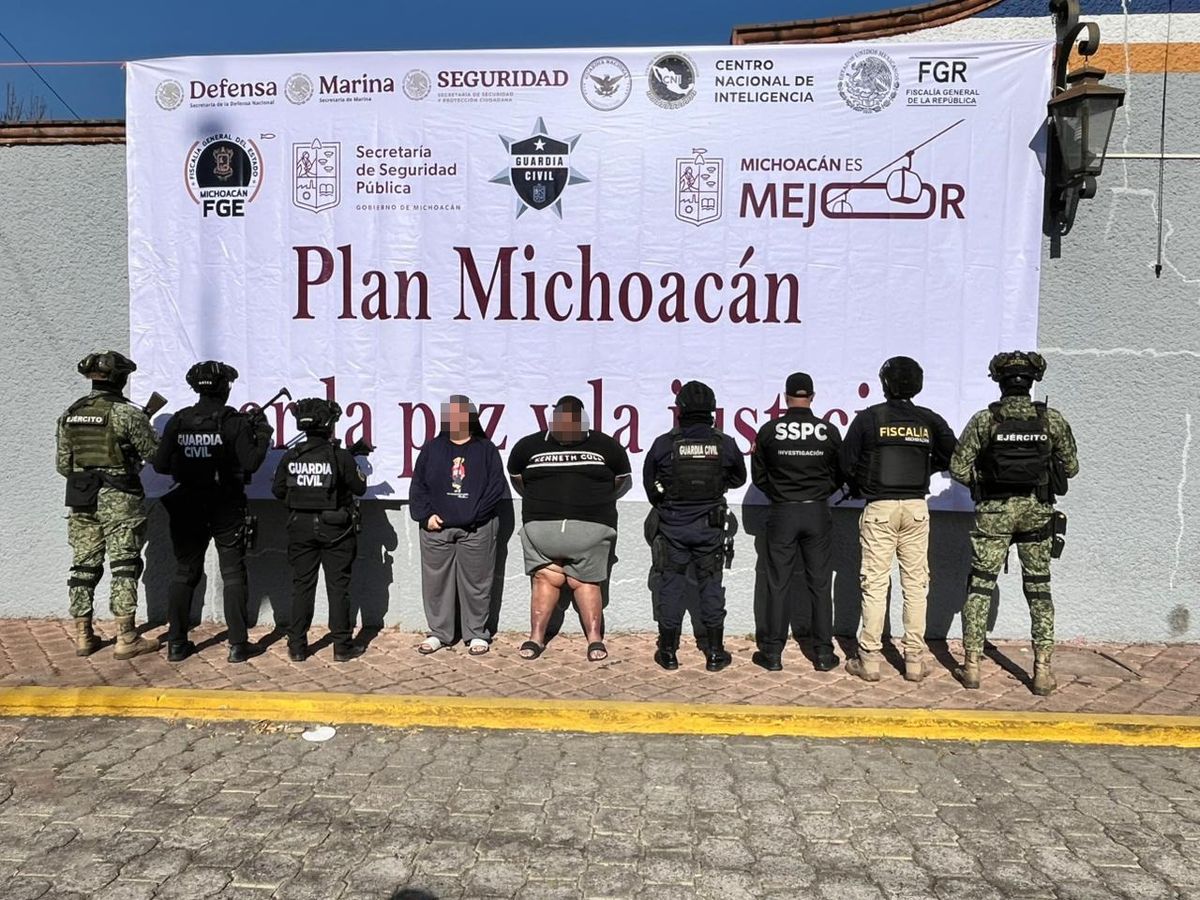 FGE y fuerzas federales y estatales detienen a “El Congo”, presunto implicado en el atentado contra Carlos Manzo, y en la extorsión agrícola