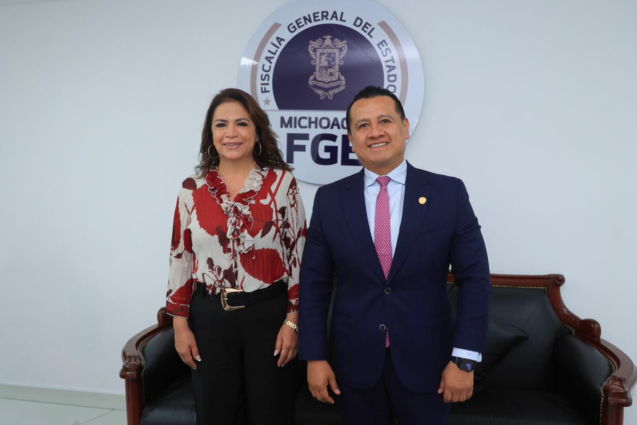 Fabiola Alanís se reunió con el Fiscal Carlos Torres Piña y diputados locales para fortalecer Plan Michoacán por la Paz y la Justicia