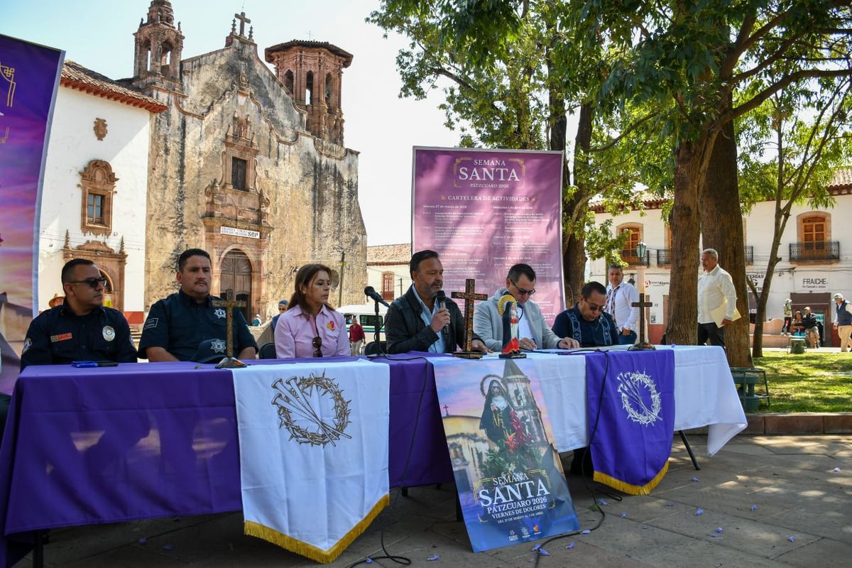 Pátzcuaro listo para recibir la Semana Santa 2026