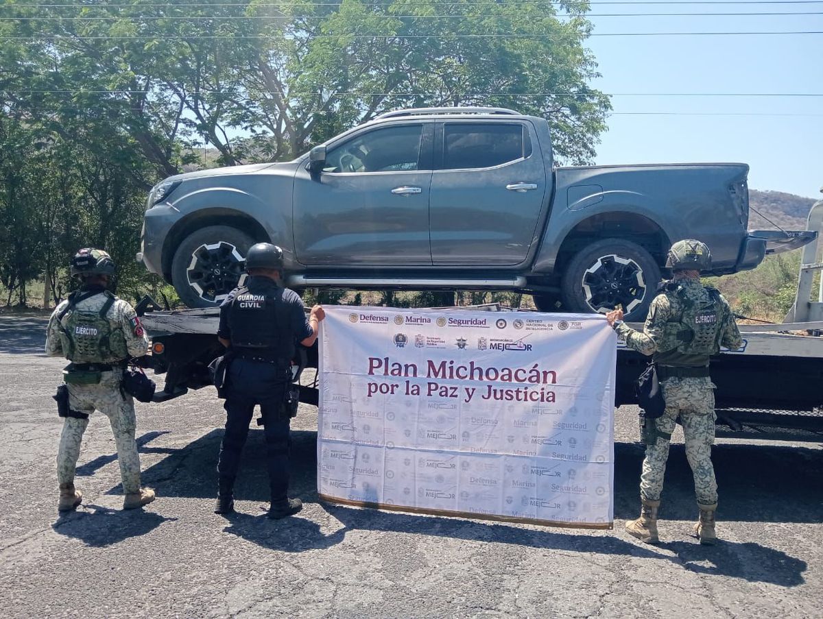 Recupera GC cinco vehículos robados