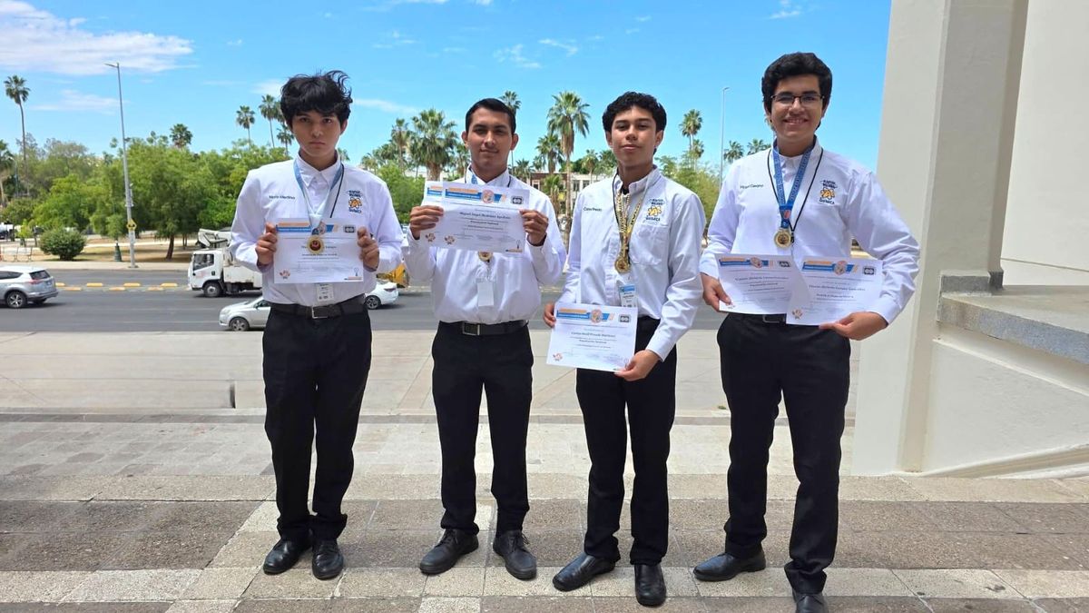 Estudiantes del Cecytem ganan oro y plata en la Olimpiada Nacional de Química