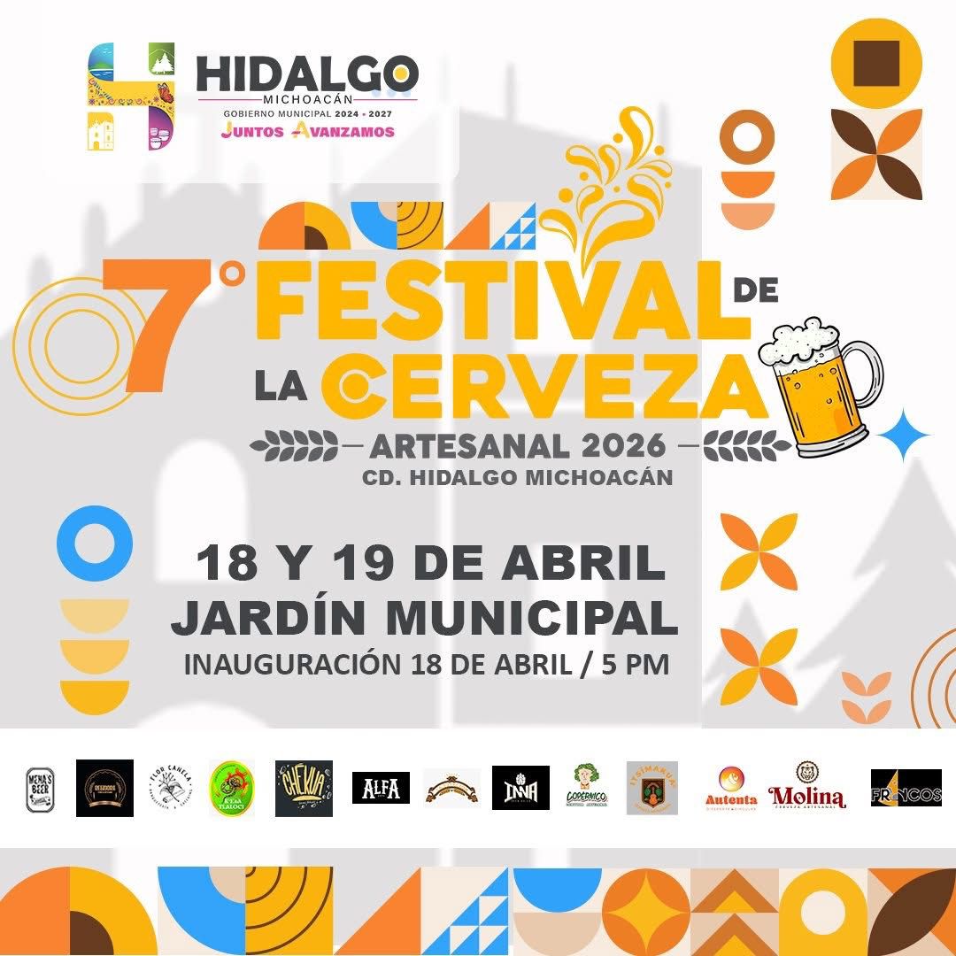 Cerveza artesanal y gastronomía se reunirán en el municipio de Hidalgo