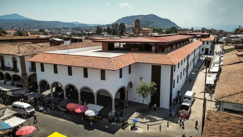 Mercado de Pátzcuaro, tendrá su primer aniversario