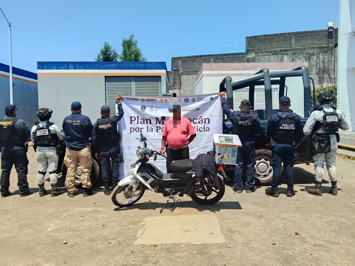 Manejaba una moto robada y es detenido por la GC
