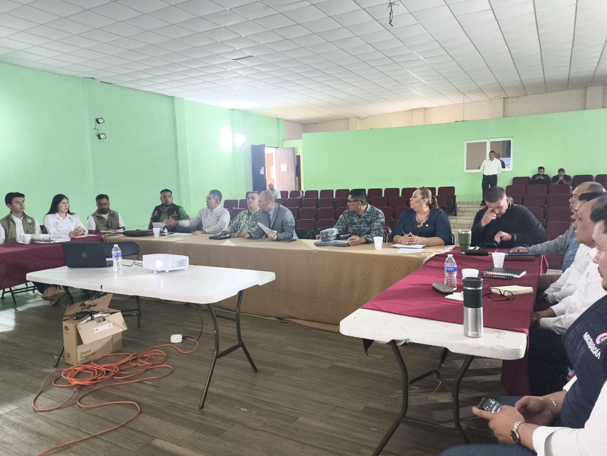Impulsa Carlos Torres Piña coordinación interinstitucional para fortalecer la seguridad en la región Pátzcuaro