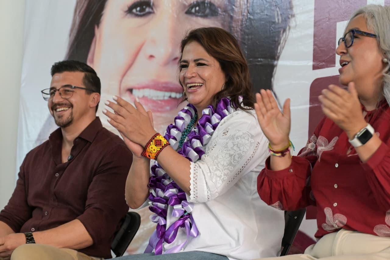 En recorrido de campo, por Pátzcuaro, estuvo Fabiola Alanís