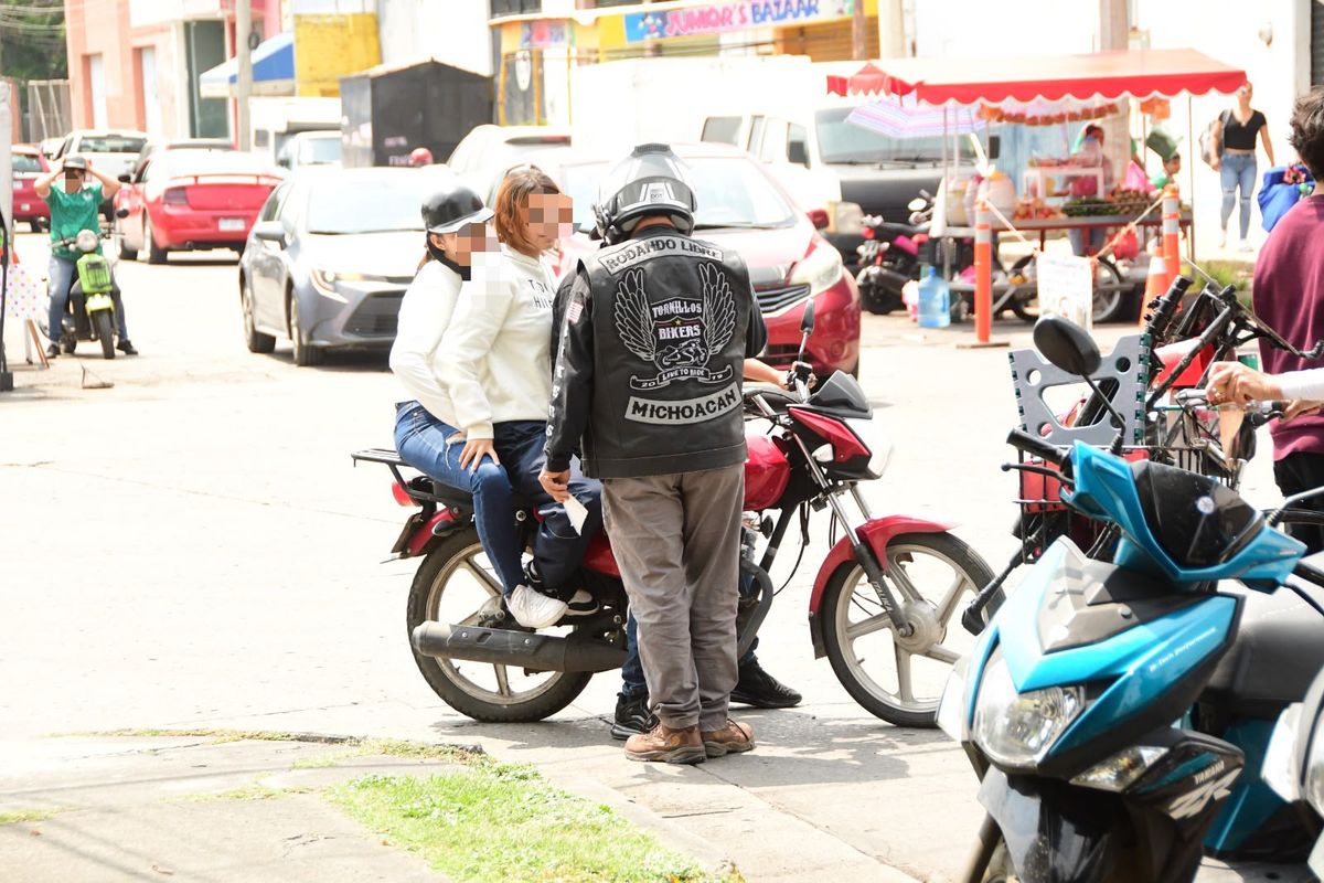 Motoclubes y "La Chalekiza" de Aquí y Ahora continúan con el mensaje de "El Casco es Vida" a motociclistas
