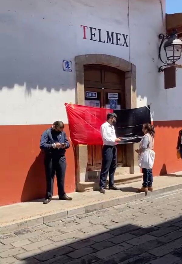 Sindicato de telefonistas, estallan la huelga